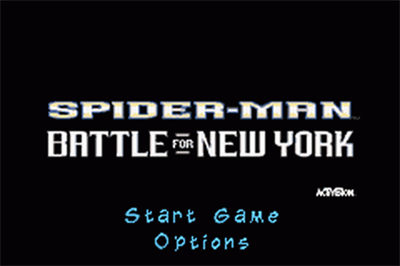 Spider-Man: Battle for New York - Screenshot - Game Title Image