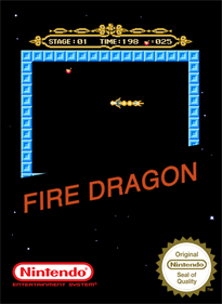 Fire Dragon - Fanart - Box - Front Image
