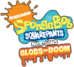 SpongeBob SquarePants featuring Nicktoons: Globs of Doom - Clear Logo Image