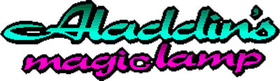Aladdin's Magic Lamp - Clear Logo Image
