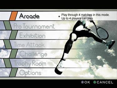 Smash Court Tennis Pro Tournament - Screenshot - Game Select Image