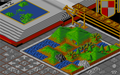 Populous - Screenshot - Gameplay