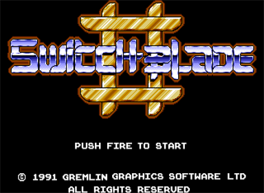 Switchblade II - Screenshot - Game Title Image
