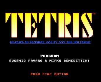 HexTetris - Screenshot - Game Title Image