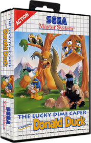 The Lucky Dime Caper starring Donald Duck - Box - 3D Image