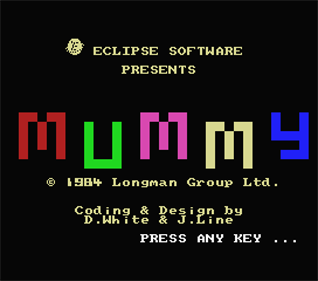 Oh Mummy! - Screenshot - Game Title Image