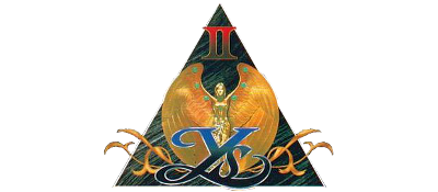 Ys II: Ancient Ys Vanished: The Final Chapter - Clear Logo Image