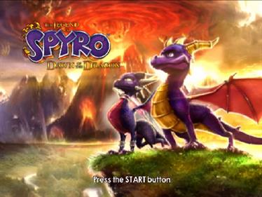 The Legend of Spyro: Dawn of the Dragon - Screenshot - Game Title Image