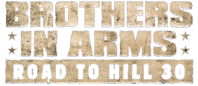 Brothers in Arms: Road to Hill 30 - Clear Logo Image