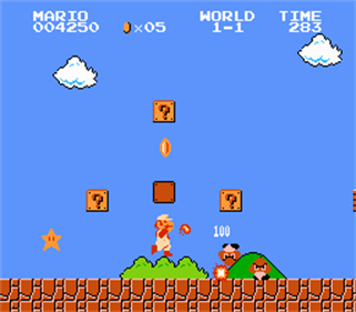 Super Mario Brothers - Screenshot - Gameplay Image