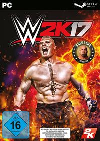 WWE 2K17 - Fanart - Box - Front