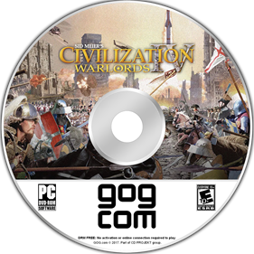 Sid Meier's Civilization IV: Warlords - Fanart - Disc Image