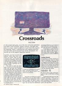 Crossroads (COMPUTE! Plublications) - Advertisement Flyer - Front Image