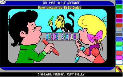 Magic Crayon - Screenshot - Game Title Image