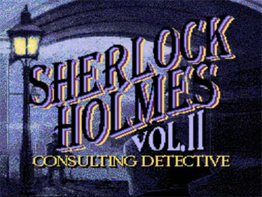 Sherlock Holmes: Consulting Detective Volume 2 - Screenshot - Game Title Image