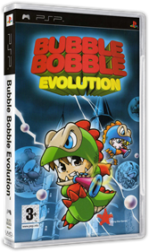Bubble Bobble Evolution - Box - 3D Image