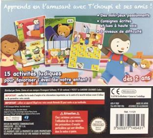 Les aventures de T'choupi à l'école - Box - Back Image