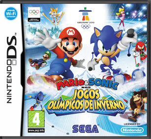 Mario & Sonic at the Olympic Winter Games - Box - Front - Reconstructed Image