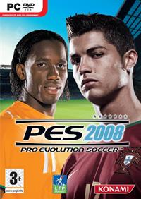 PES 2008: Pro Evolution Soccer - Box - Front Image