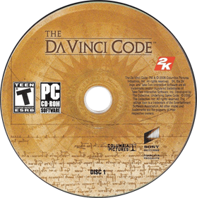 The Da Vinci Code - Disc Image