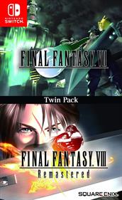 Final Fantasy VII & Final Fantasy VIII Remastered: Twin Pack - Box - Front Image