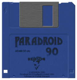 Paradroid 90 - Fanart - Disc Image