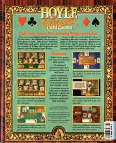 Hoyle Classic Card Games (1993) - Box - Back Image
