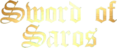 Sword of Saros - Clear Logo Image