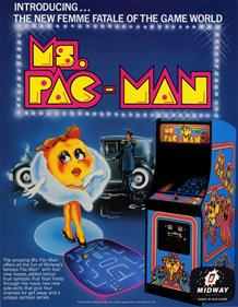 Ms. Pac-Man - Advertisement Flyer - Front Image