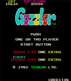 Guzzler - Screenshot - Game Title