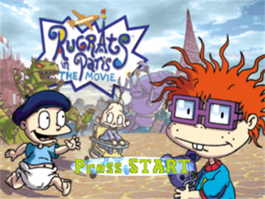 Rugrats in Paris: The Movie - Screenshot - Game Title Image