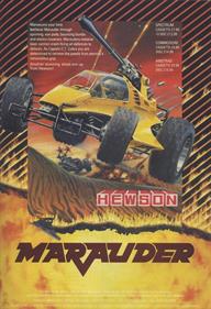 Marauder - Advertisement Flyer - Front Image
