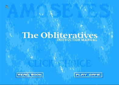 The Obliteratives - Screenshot - Game Title Image