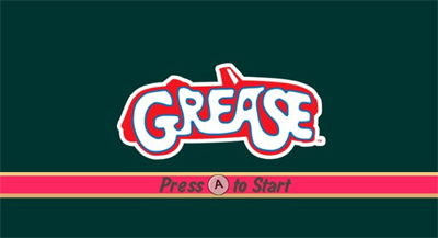 Grease: The Official Video Game - Screenshot - Game Title Image
