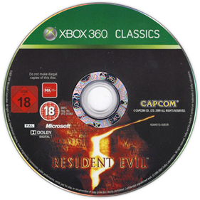 Resident Evil 5 - Disc Image