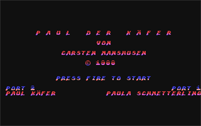 Paul der Käfer - Screenshot - Game Title Image