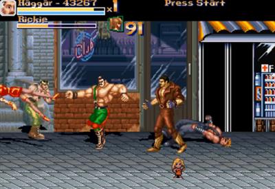 Hyper Final Fight 3: Return of the Black - Screenshot - Gameplay Image