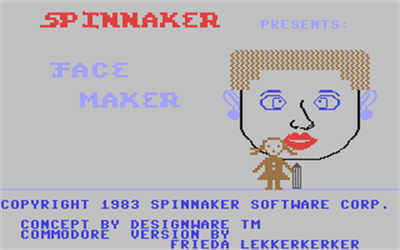FaceMaker - Screenshot - Game Title Image