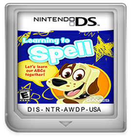 Learning to Spell - Fanart - Cart - Front Image
