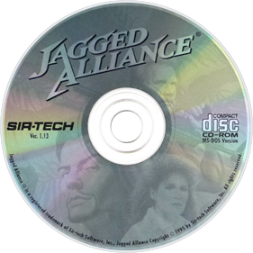 Jagged Alliance - Fanart - Disc Image