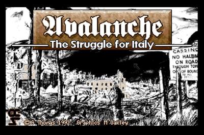 Avalanche: The Struggle For Italy - Screenshot - Game Title Image
