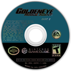 GoldenEye: Rogue Agent - Disc Image