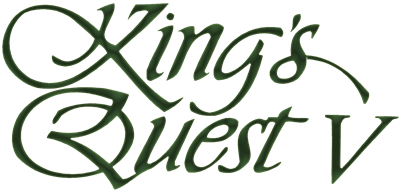 King's Quest V: Absence Makes the Heart Go Yonder! - Clear Logo Image