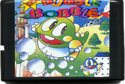 Super Bubble Bobble MD - Cart - Front Image