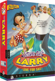 Leisure Suit Larry: Love for Sail! - Box - 3D Image