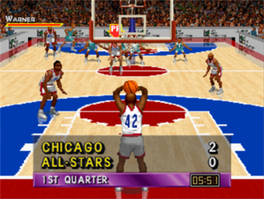 Slam 'n Jam '96 Featuring Magic & Kareem - Screenshot - Gameplay Image