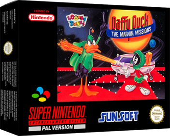 Daffy Duck: The Marvin Missions - Box - 3D Image