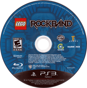 LEGO Rock Band - Disc Image