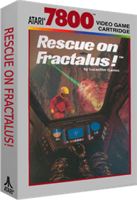 Rescue on Fractalus! - Box - 3D Image