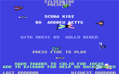 Scuba Kidz - Screenshot - Game Title Image